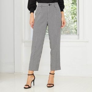 Women's High-Rise Wide Leg Waistband Trousers NWT